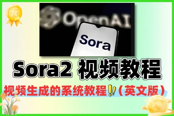 Sora2 AI视频生成英文教程：从新手到高手的进阶指南
